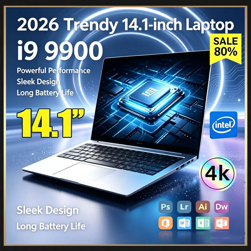 M.2 Ssd - Portátil ultrafino de 14,1 pulgadas, con