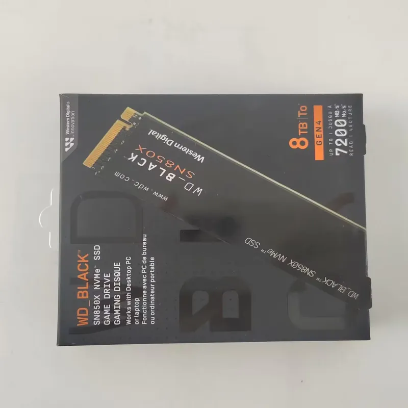 Nvme Ssd - Nuevo WD_BLACK SN850X 8TB NVMe SSD