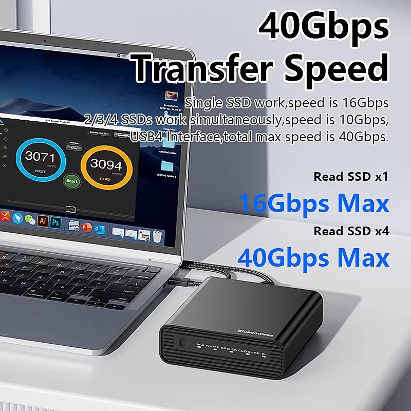 Caja Externa de Aluminio M2 pa - External Ssd reseña y precio