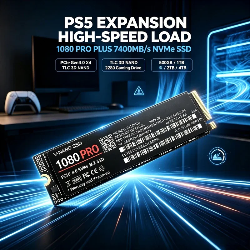SSD interno M.2 NVMe de 7400 M - Ssd 500Gb reseña y precio