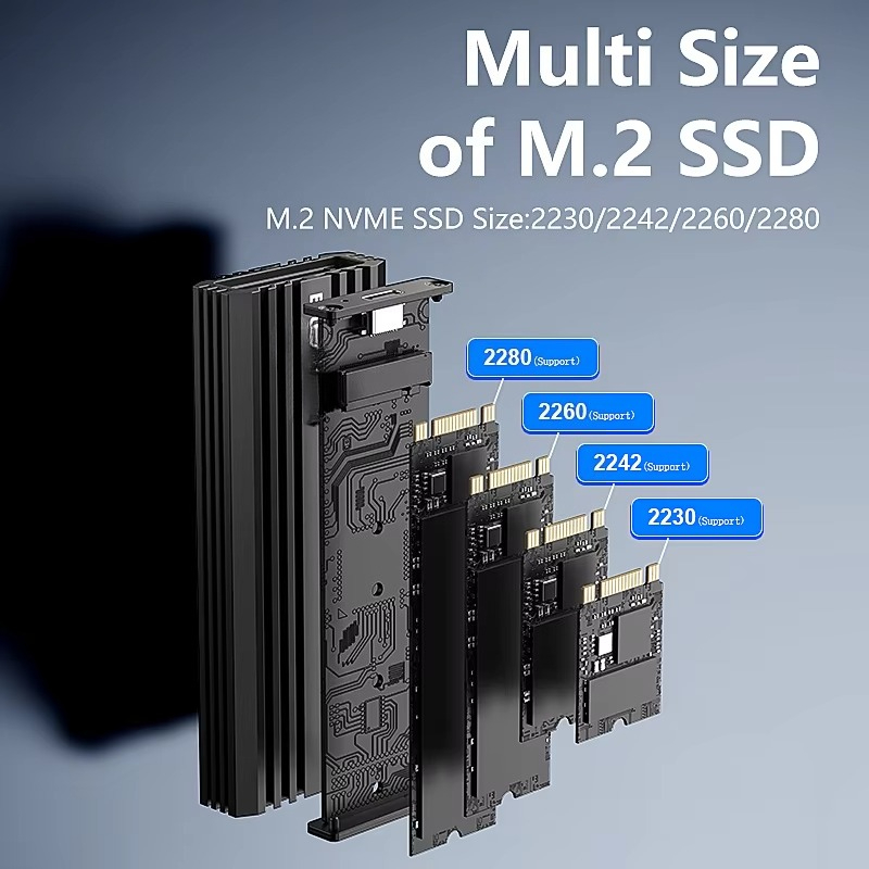 Caja Externa para SSD M.2 NVME - External Ssd reseña y precio